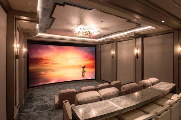 Home Theater, Traditional, Future Home Theater, Home Theater Installation, Details, Arch