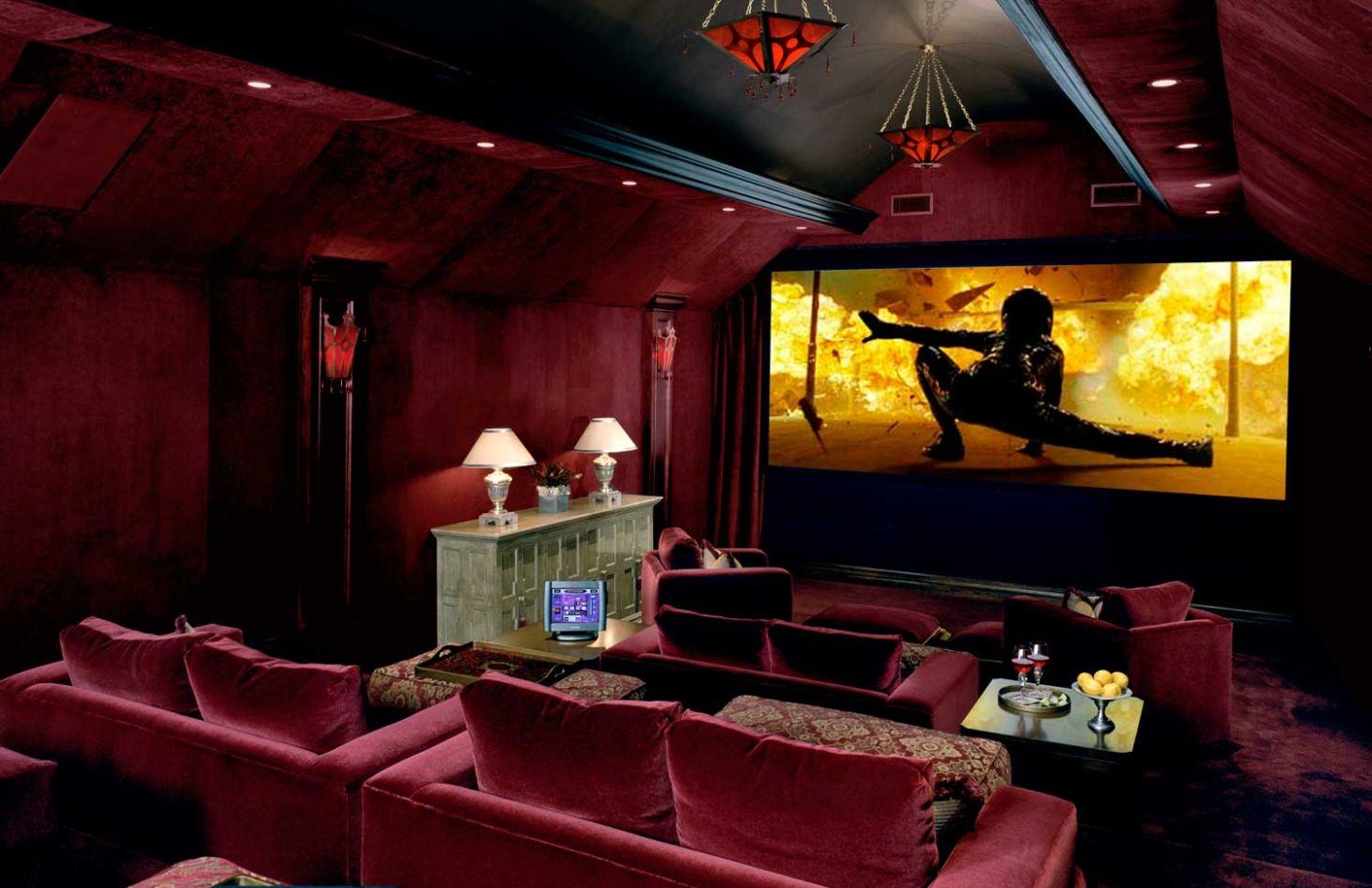 Home Theater Design, Creative Theater, Future Home, bohemian