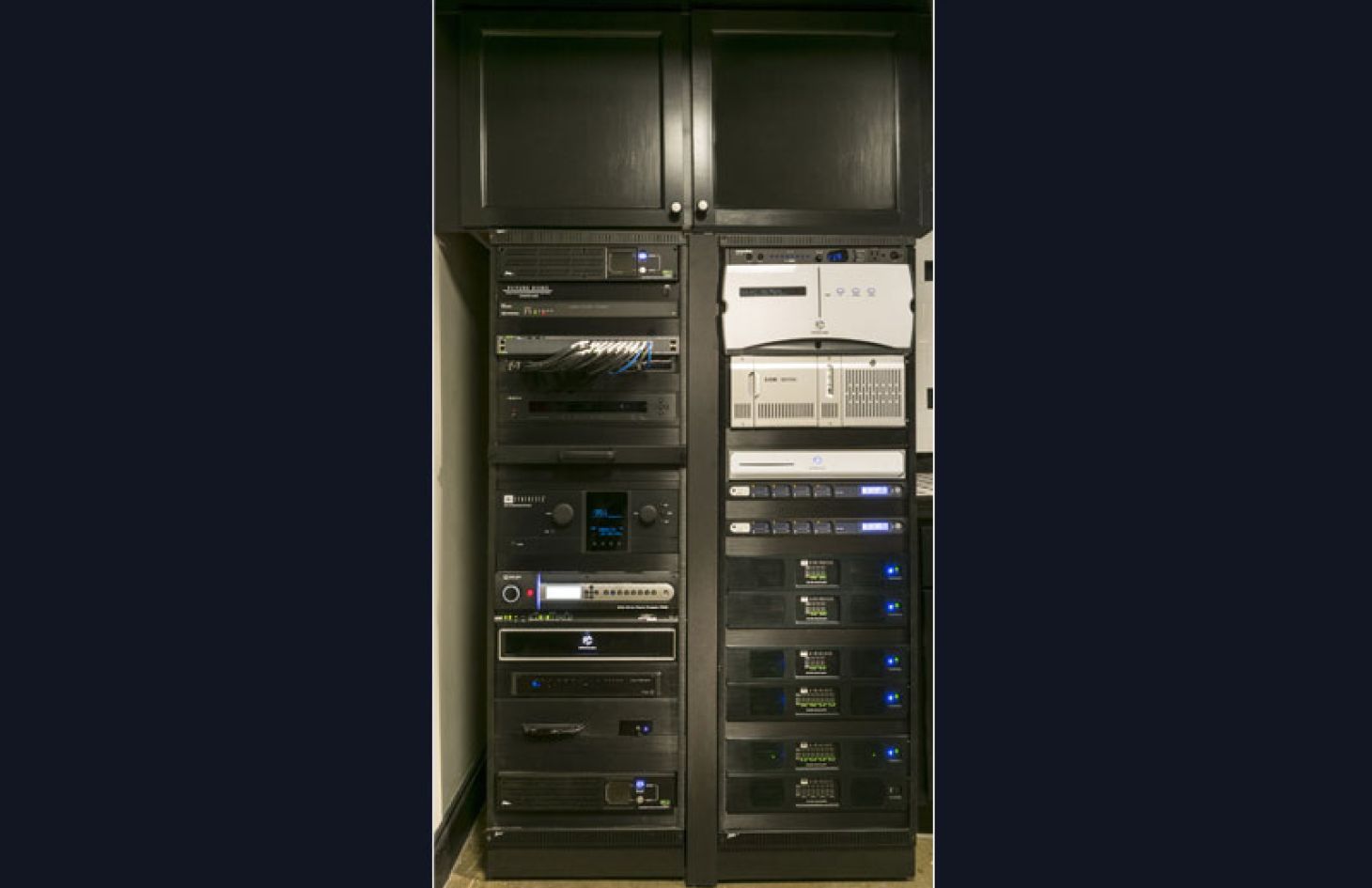 Home Theater Design, Creative Theater, Future Home, Wiring Rack