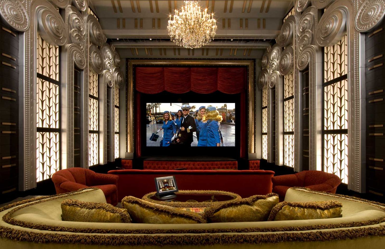 Ritzy Furniture, Traditional, Future Home Theater, Home Theater Installation