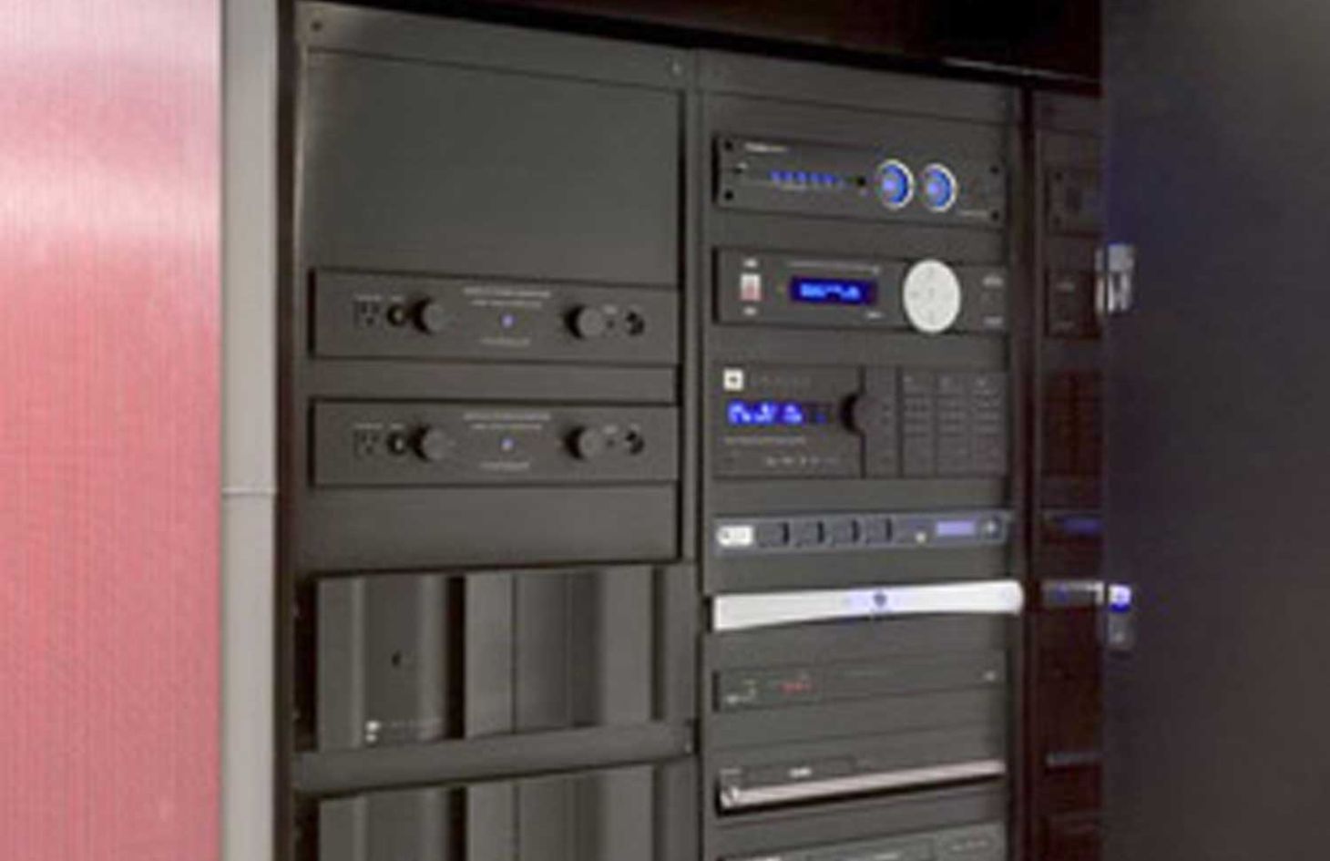 Home Theater Design, Future Home, LED Lighting, Wiring Rack