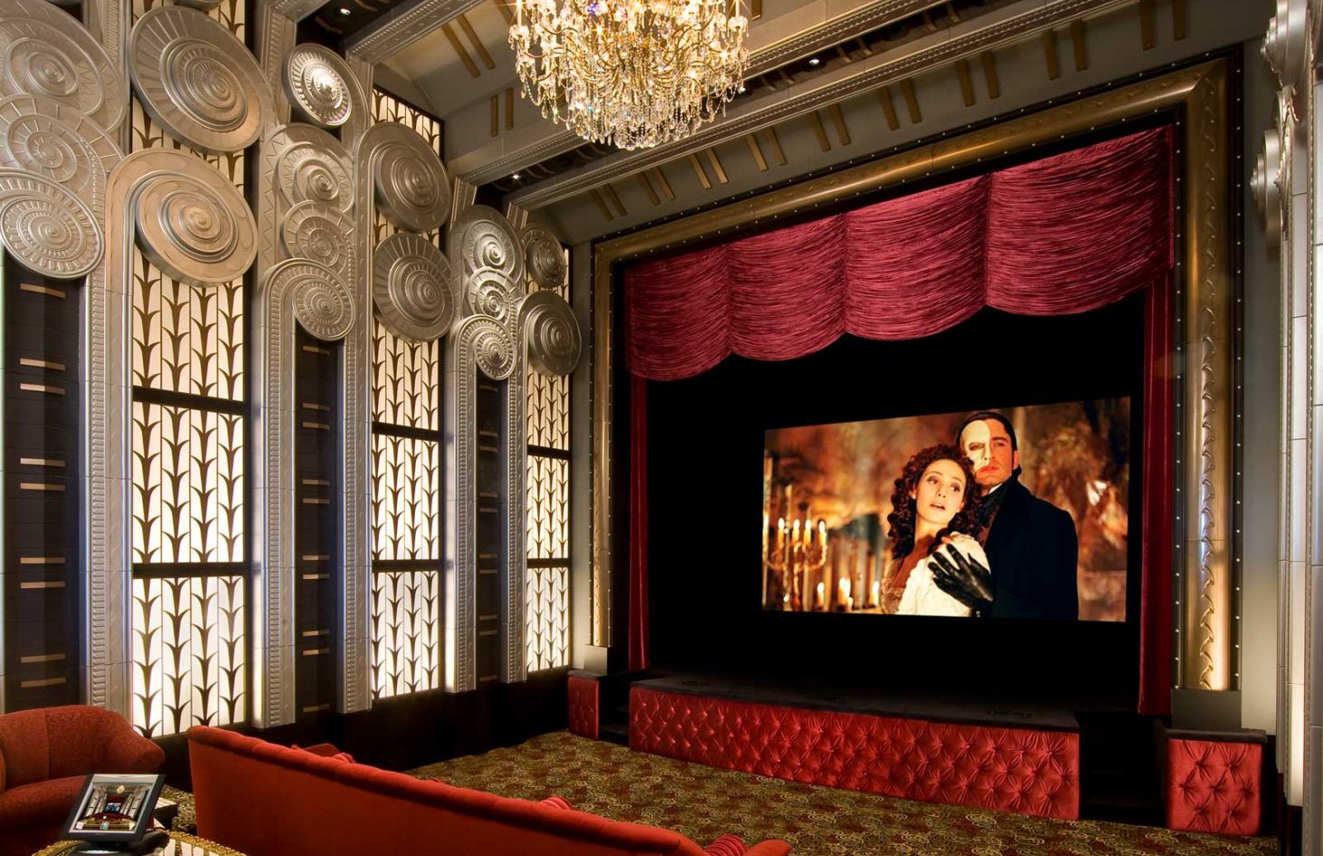 Ritzy Furniture, Traditional, Future Home Theater, Home Theater Installation