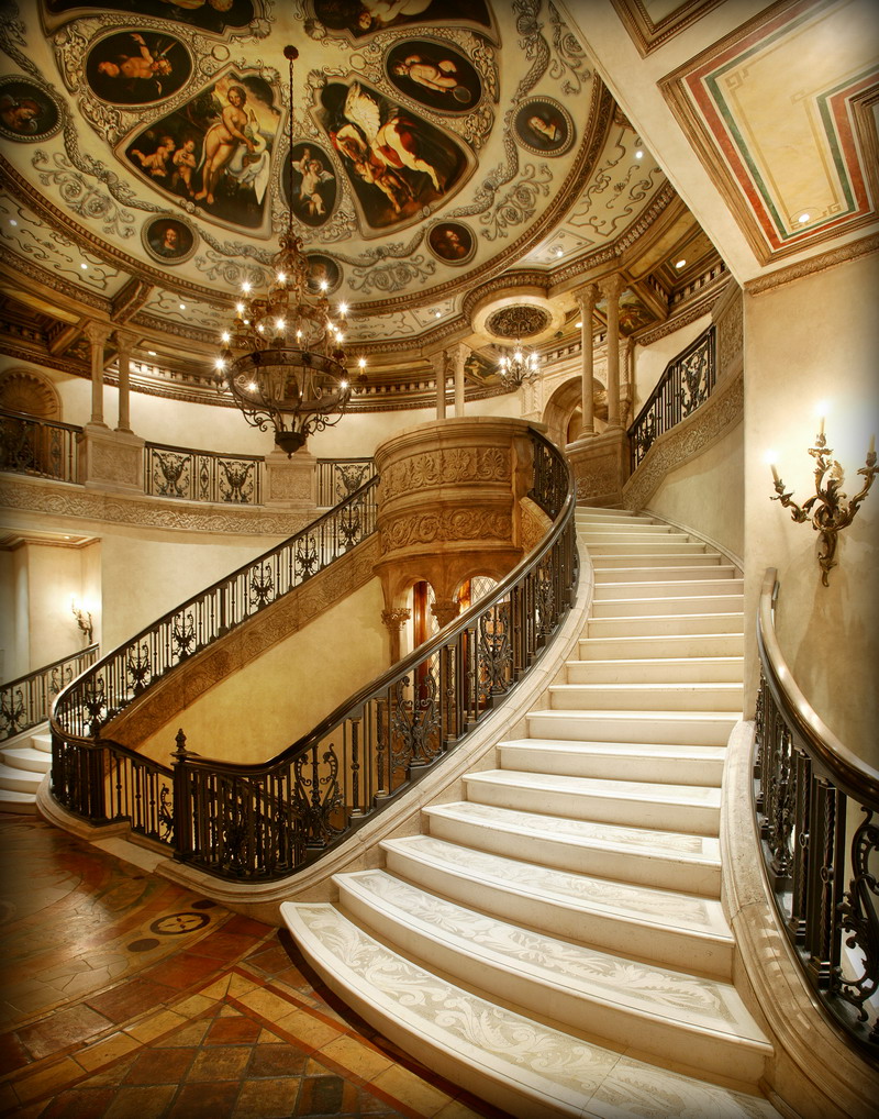 Screening Room, Mansion, Future Home, Grand Staircase