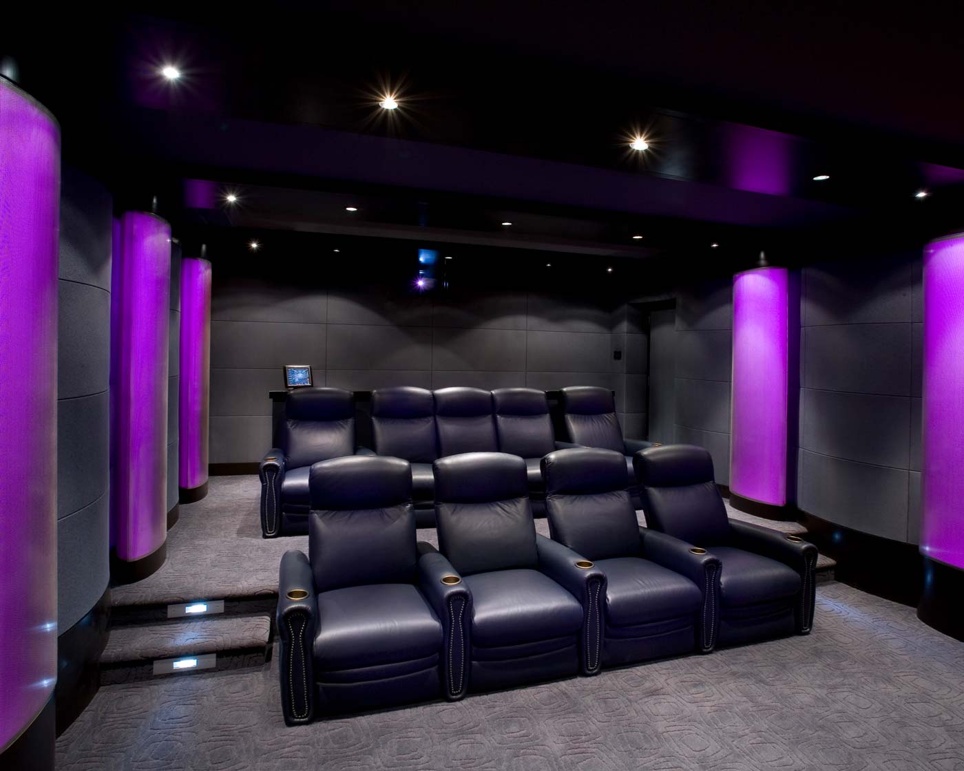 Home Theater Design, Future Home, LED Lighting, Seating