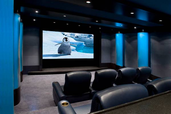 Home Theater Design, LED Lighting, Future Home
