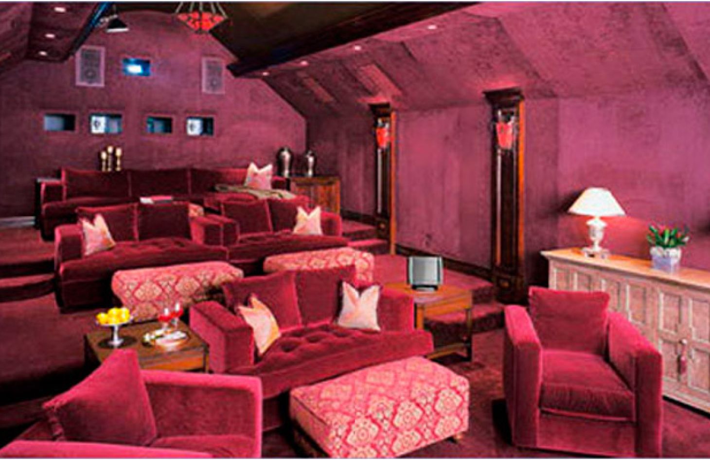 Home Theater Design, Creative Theater, Future Home, Bohemian
