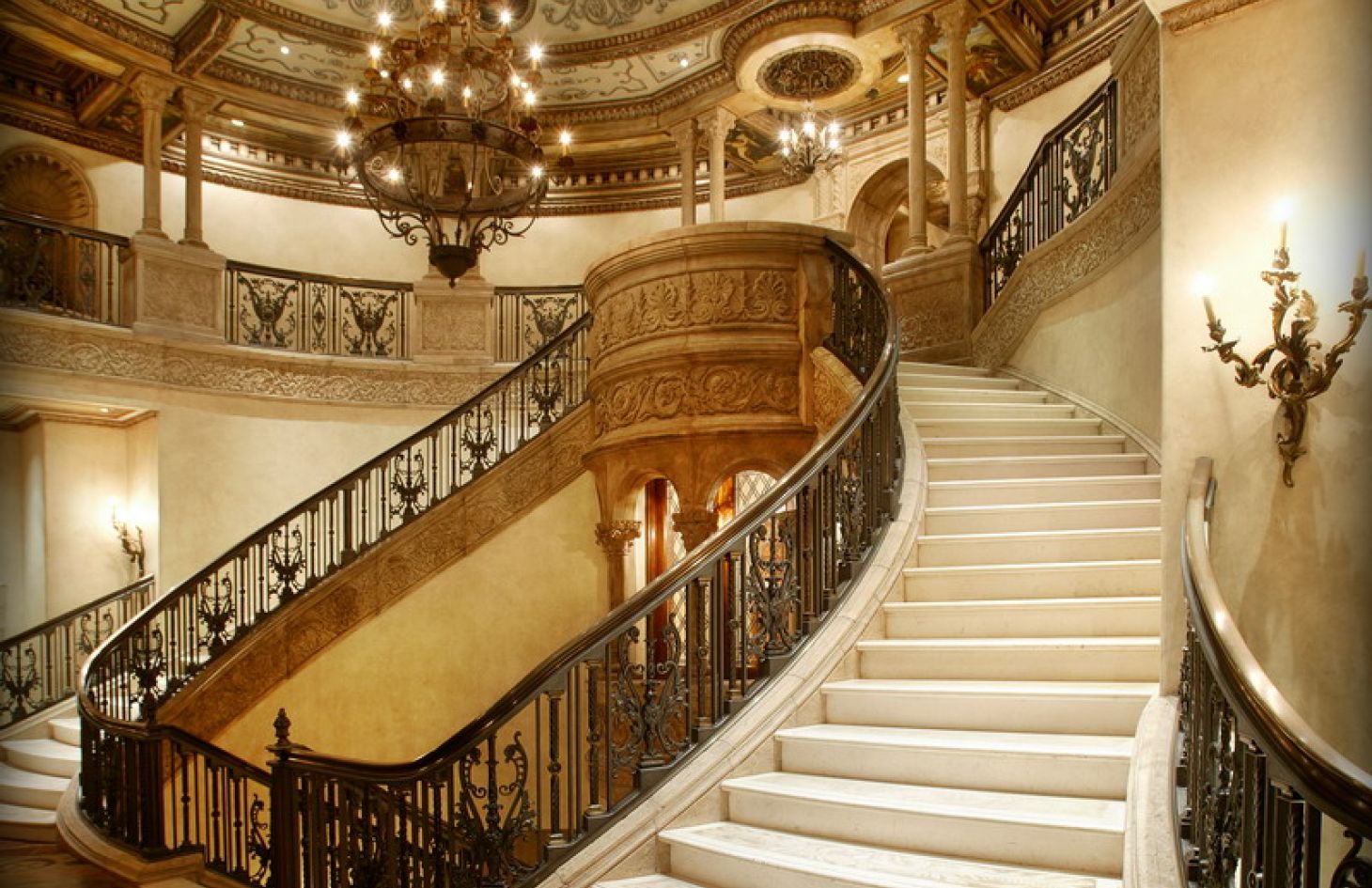 Screening Room, Mansion, Future Home, Grand Staircase