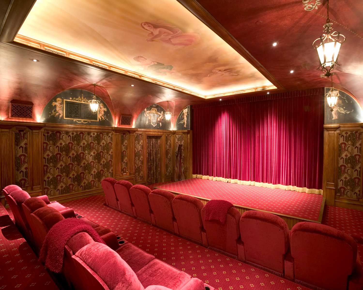 Screening Room, Mansion, Future Home, Theater