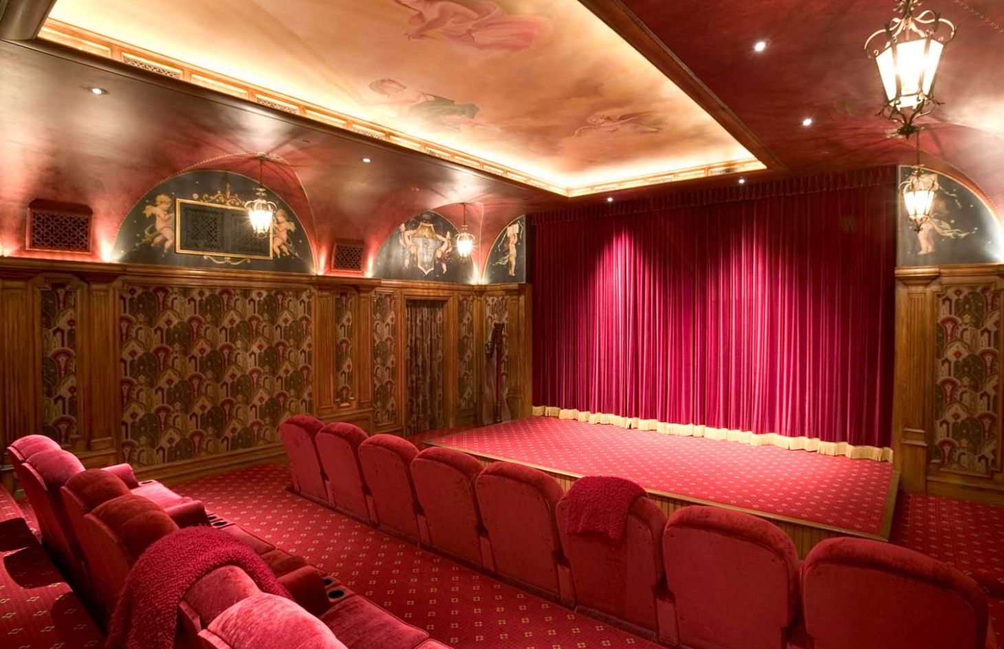Screening Room, Mansion, Future Home, Theater