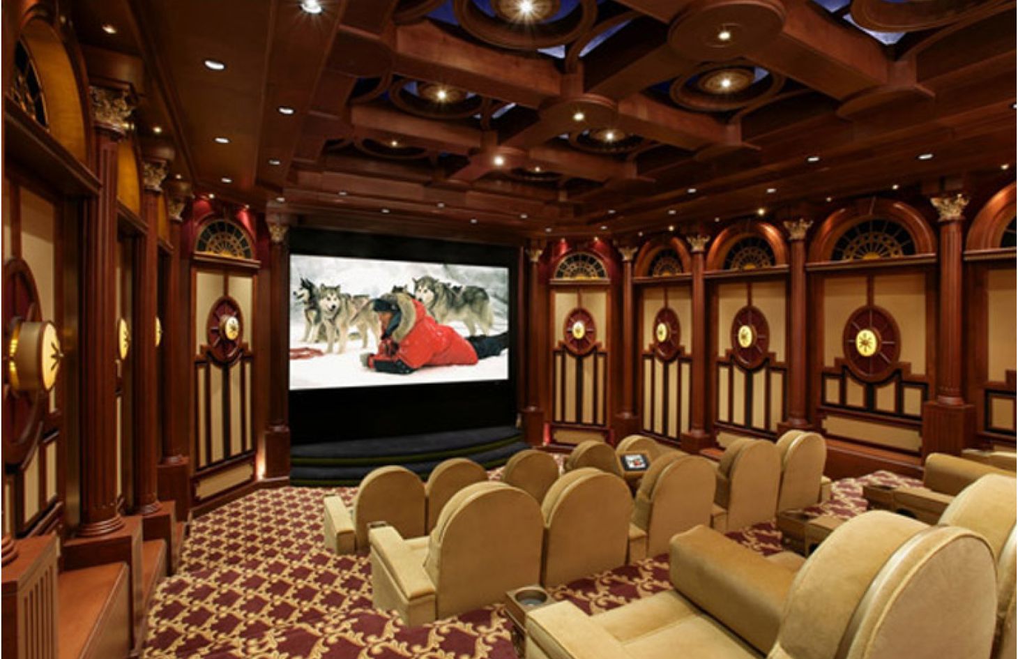 Traditional, Future Home Theater, Home Theater Installation, Details