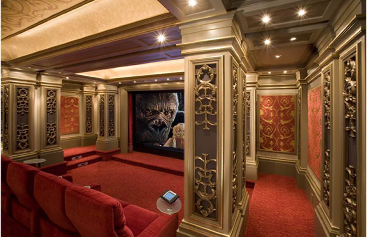 Traditional, Future Home Theater, Home Theater Installation, Details