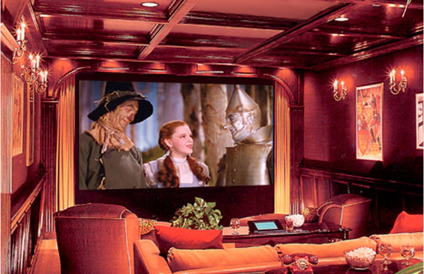 Traditional, Future Home Theater, Home Theater Installation
