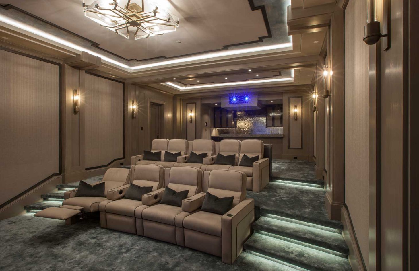 Tan Furniture, Traditional, Future Home Theater, Home Theater Installation, Seating