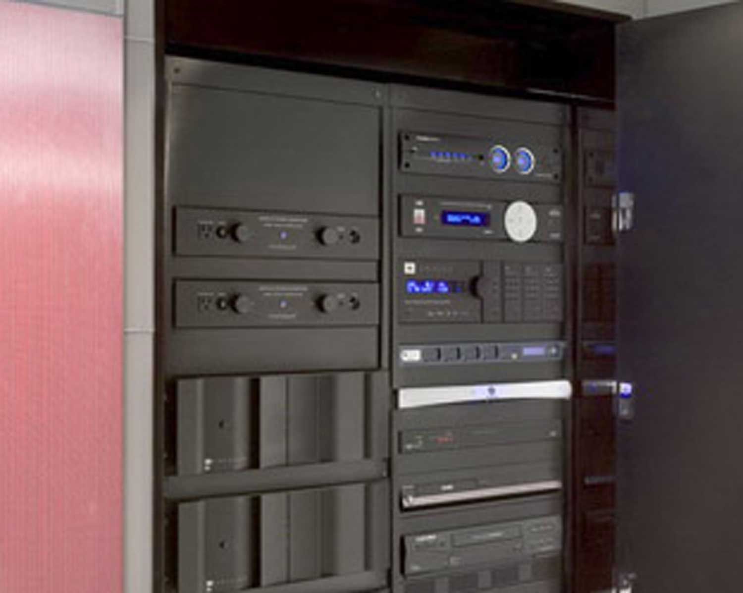 Home Theater Design, Future Home, LED Lighting, Wiring Rack